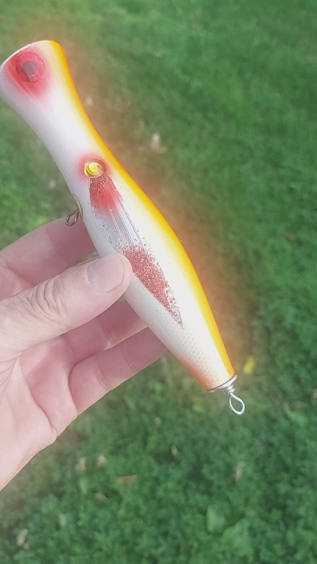 BIG GAME POPPER za morski ribolov - oranž