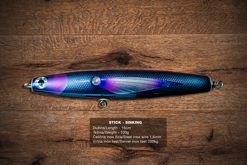 BIG GAME STICKBAIT za ribolov na moru plavi
