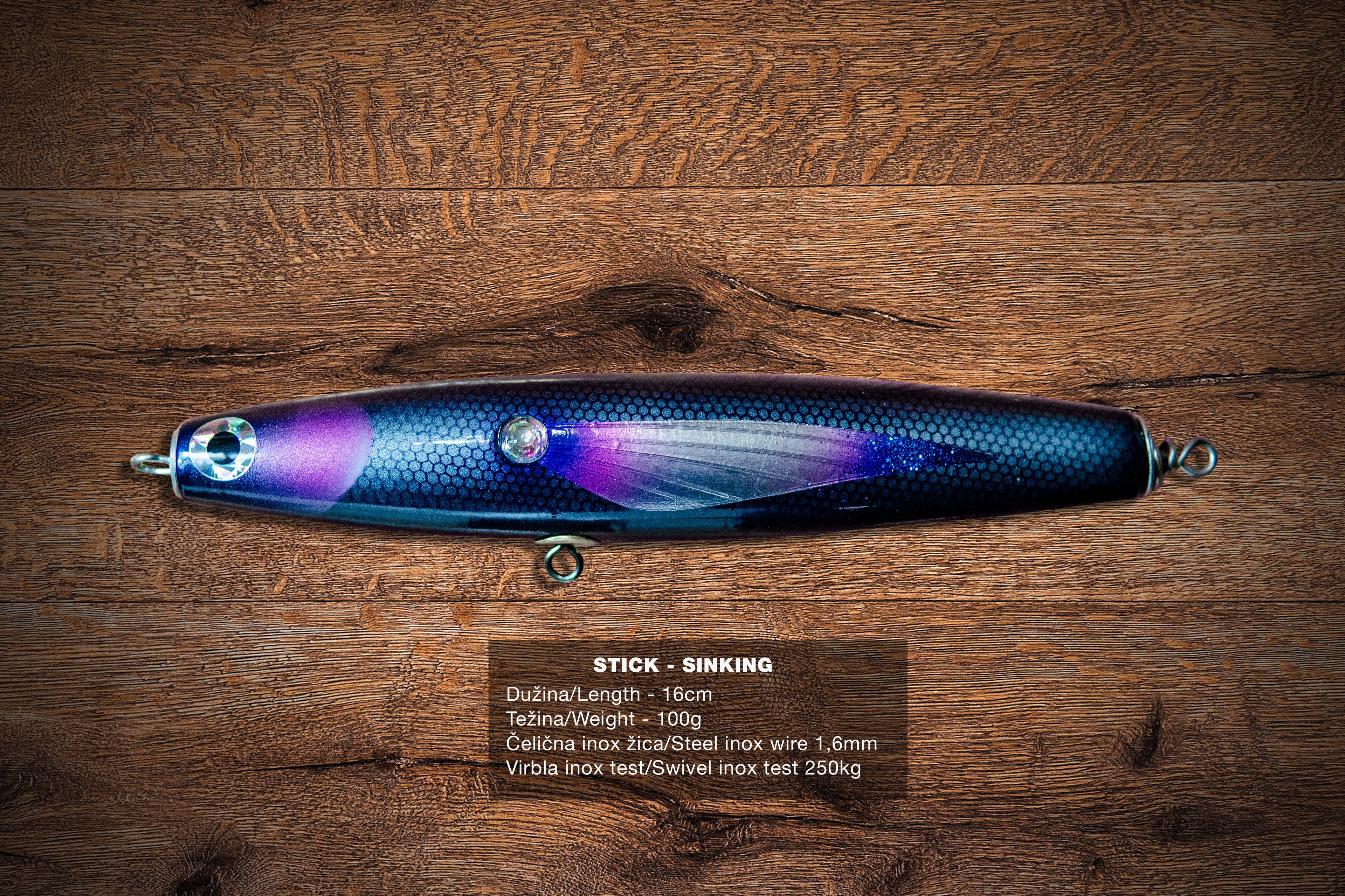 BIG GAME STICKBAIT za ribolov na moru plavi